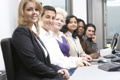 AIC Service und Call Center Arbeitsplatz 1