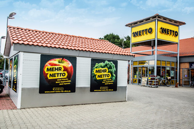 Netto Supermarkt Arbeitsplatz 2